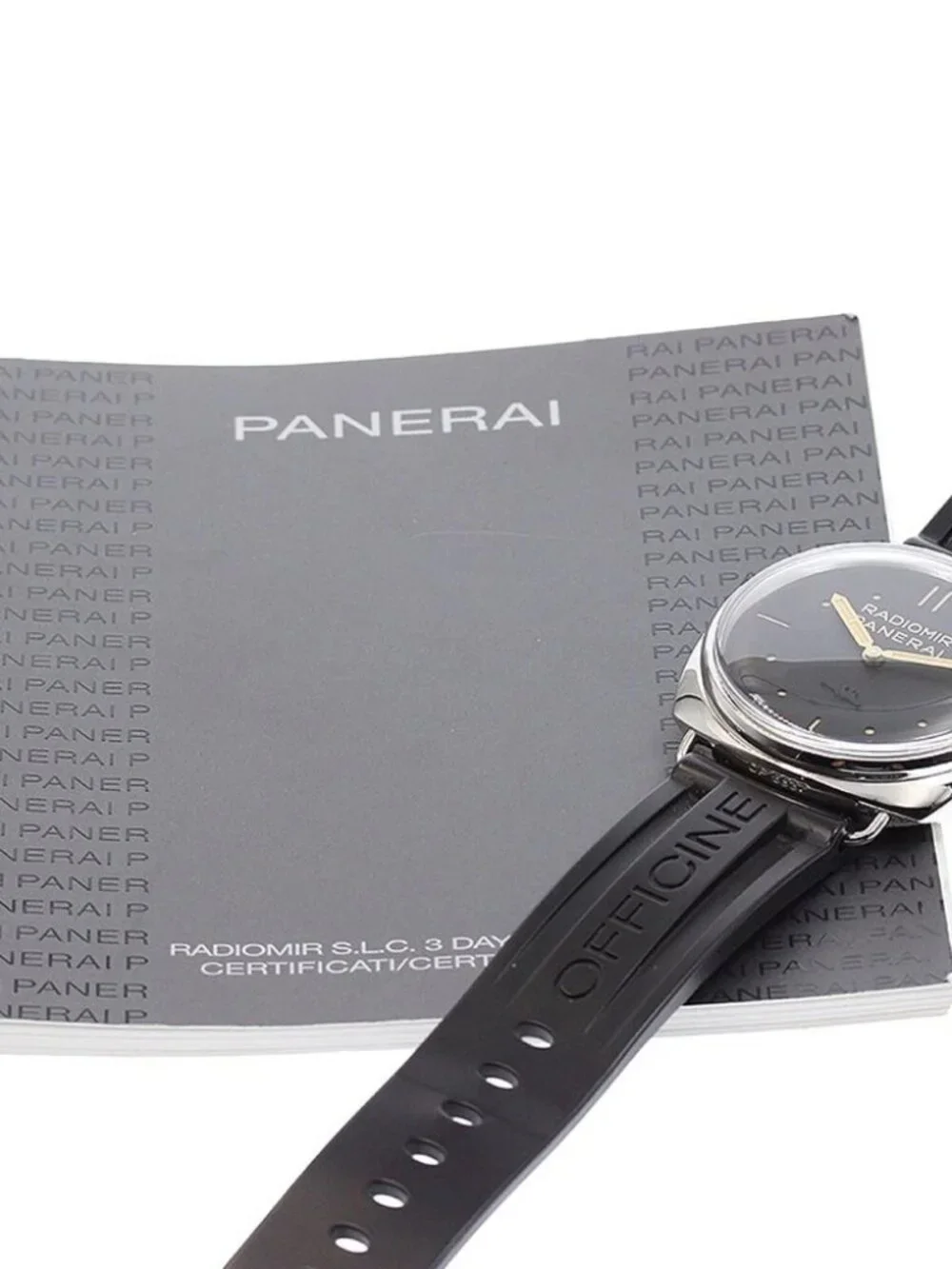 PANERAI Radiomir S.L.C PAM00425 3 days black Dial Hand Winding Men's_973209